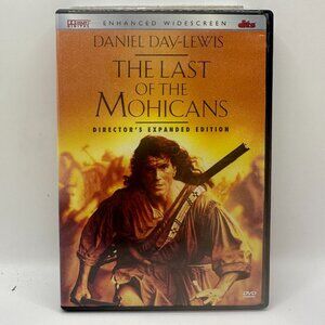The Last Of The Mohicans DVD Director's Expanded Edition Widescreen